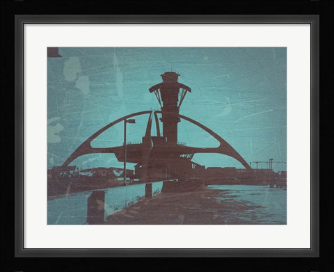 Framed LAX Print