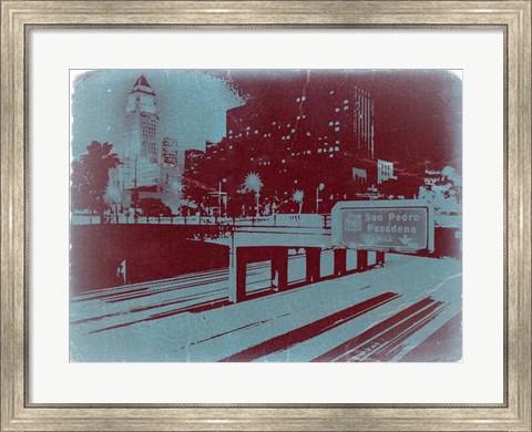 Framed Downtown LA Print