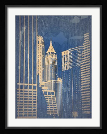 Framed Manhattan 1 Print