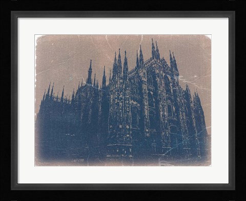 Framed Milan Cathedral Print