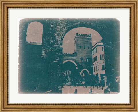 Framed Old Milan Print
