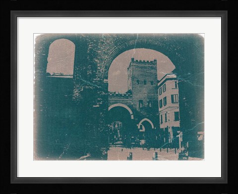 Framed Old Milan Print