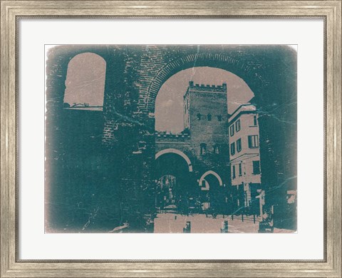 Framed Old Milan Print