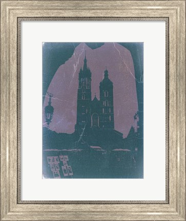 Framed Poland Krakow Print