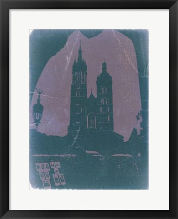 Framed Poland Krakow Print