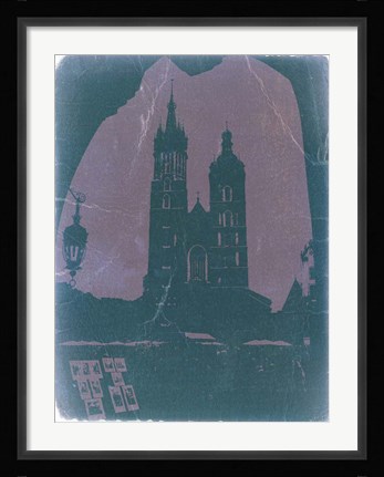 Framed Poland Krakow Print