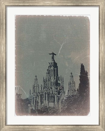 Framed Temple Expiatory Print