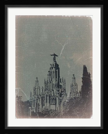 Framed Temple Expiatory Print