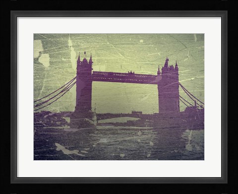 Framed Tower Bridge London Print