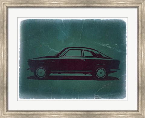 Framed Alfa Romeo GTV Print