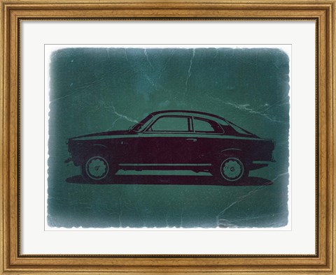 Framed Alfa Romeo GTV Print