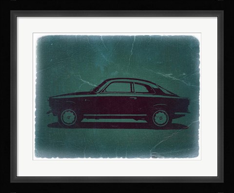 Framed Alfa Romeo GTV Print