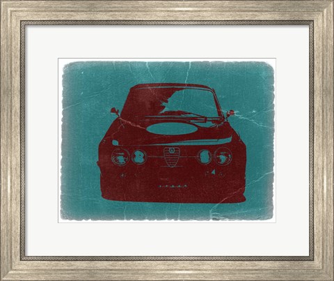 Framed Alfa Romeo 2 Print
