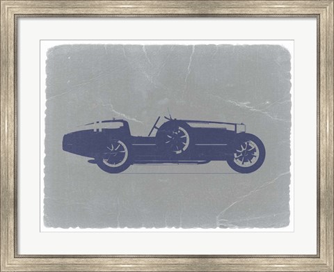 Framed Bugatti Type 35 Print