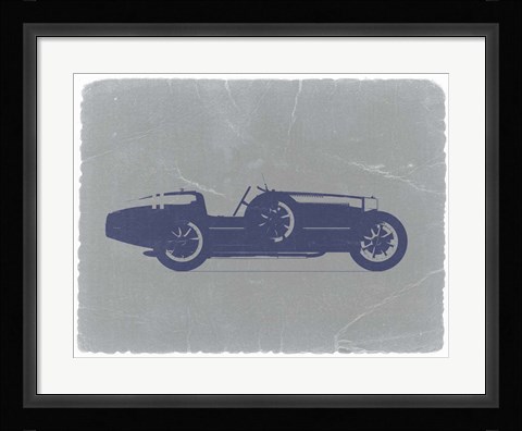 Framed Bugatti Type 35 Print