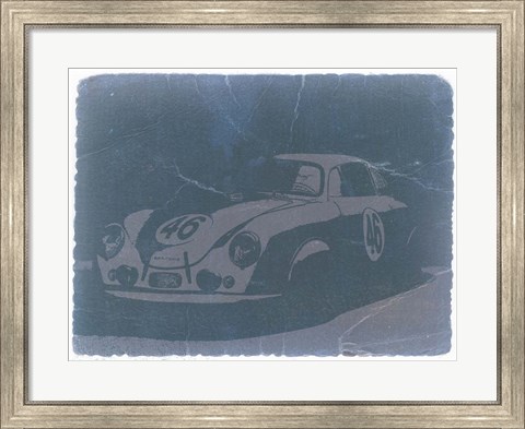 Framed Porsche 356 Coupe Front Print