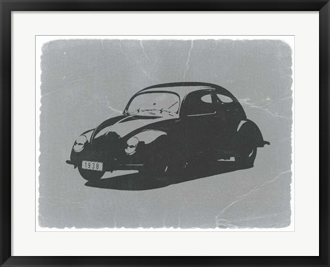 Framed VW Beetle Print