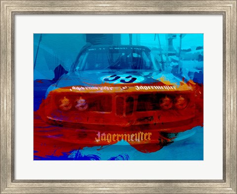 Framed BMW Jagermeister Print