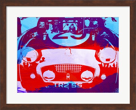 Framed Racing Bug Eye Print