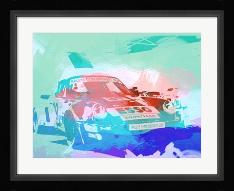 Framed 911 Before The Race Print