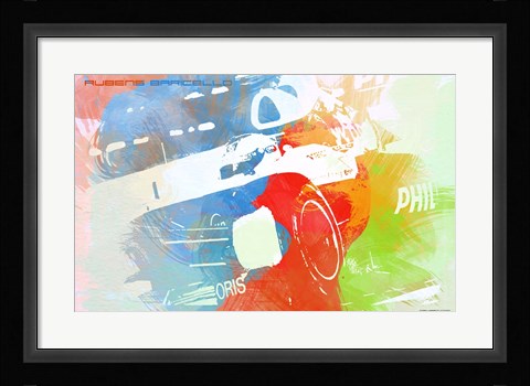 Framed Rubens Baricello Print