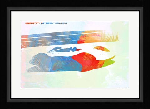 Framed Bernd Rosemeyer 1 Print