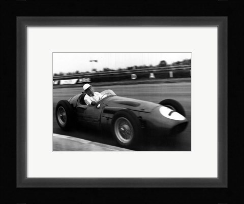 Framed A. Smith - British Grand Prix-Silverstone-'56 Print