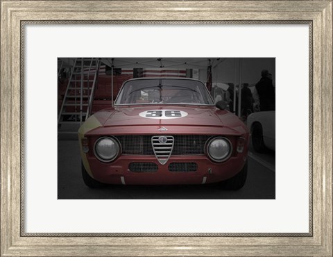 Framed Alfa Romeo Laguna Seca 1 Print