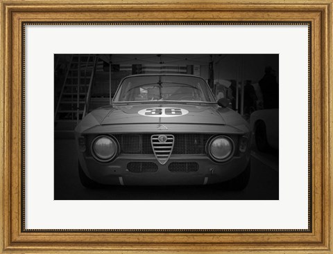 Framed Alfa Laguna Seca Print