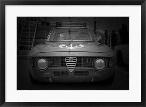 Framed Alfa Laguna Seca Print