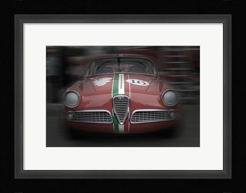 Framed Alfa Romeo Laguna Seca 2 Print