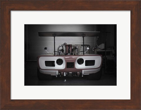 Framed Racing Garage Print