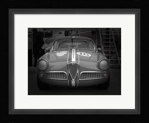Framed Racing Alfa Rome Laguna Seca Print