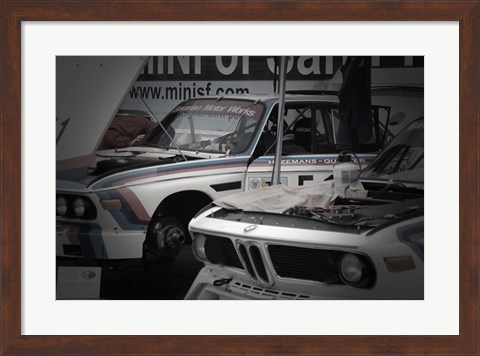 Framed BMW M Racing Team Print