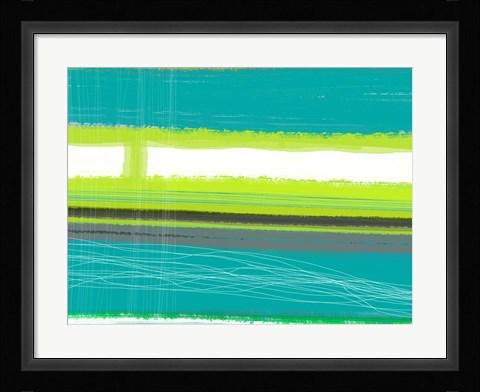Framed Aquatic Breeze 2 Print