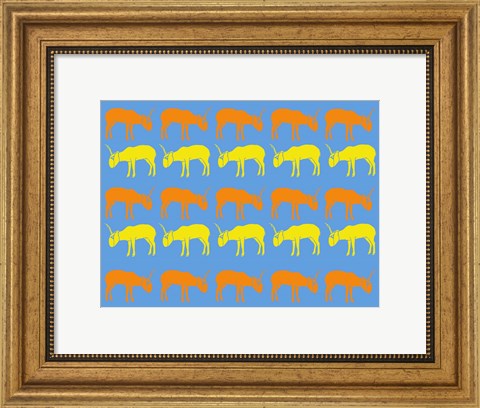 Framed Safari 5 Print