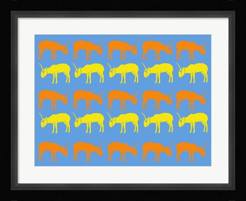 Framed Safari 5 Print