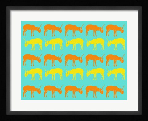 Framed Safari 6 Print