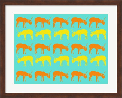 Framed Safari 6 Print