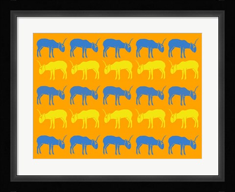 Framed Safari 6 Print
