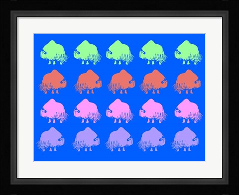 Framed Safari 7 Print