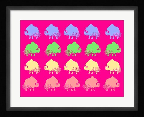 Framed Safari 8 Print