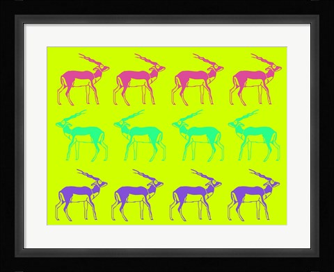 Framed Safari 12 Print