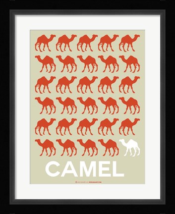 Framed Camel Print