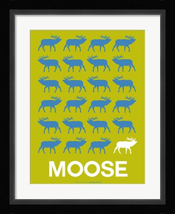 Framed Moose Print