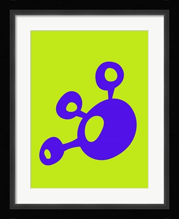 Framed Funny Shape Blub 3 Print