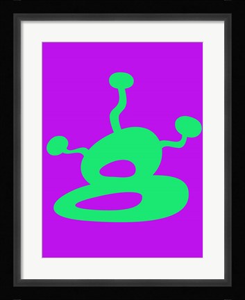 Framed Funny Shape Brin 3 Print