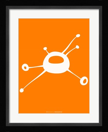 Framed Funny Shape Zom 1 Print