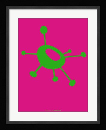 Framed Funny Shape Lask 2 Print