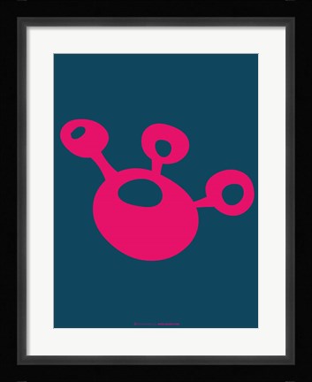 Framed Funny Shape Oppa 1 Print